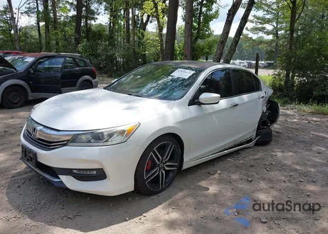 2016 Honda Accord Sport from USA, damaged, VIN 1HGCR2F55GA133134